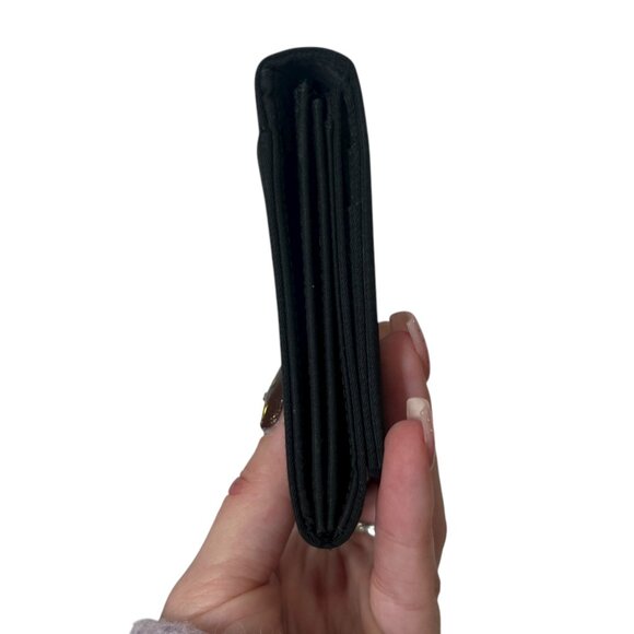 PRADA Satin Snap Folding Logo Long Continental Wallet - Picture 3 of 14